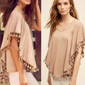 Eri + ali Anthropologie Poncho Style Top
